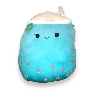 Squishmallow 12” Jakarria the Blue Boba Tea Plush Stuffed Animal Toy